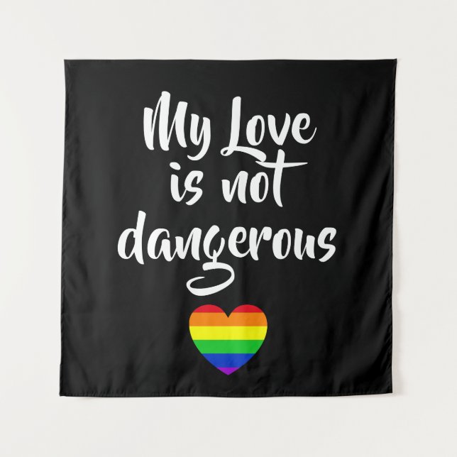 #LGBT #love #pride #gay #lesbian #freedom #parade Tapestry (Front)