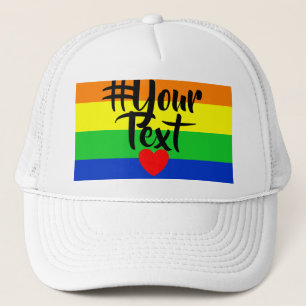 #LGBT #love #pride #gay #lesbian #freedom #parade Trucker Hat