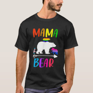 LGBT Mama Bear Gay Pride Equal Rights Rainbow Gift T-Shirt