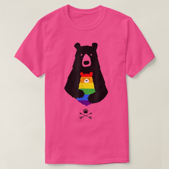 Lgbt Mom Mama Bear LgbtMother 3615  T-Shirt (Design Front)