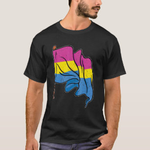 Lgbt Pansexuality Flag Pan Pride Human Rights Pans T-Shirt