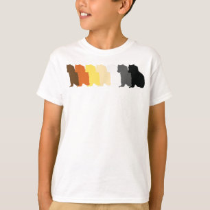 LGBT Papa Mens Gay Pride Month - Sitting Gay Bear  T-Shirt