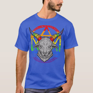 LGBT Pentagram Goat Goth LGBT T-Shirt