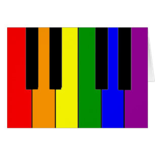 LGBT Piano Keys