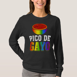 Lgbt Pico De Gayo Gay Pride Rainbow Celebrate Cinc T-Shirt
