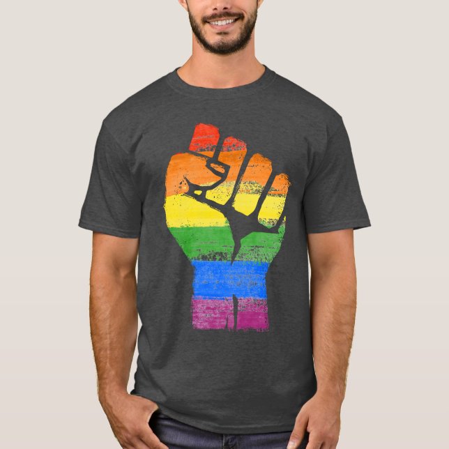 LGBT Pride and Power T-Shirt (Front)