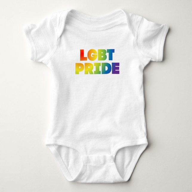 LGBT PRIDE BABY BODYSUIT (Front)
