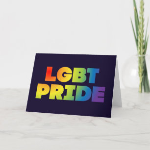 LGBT PRIDE CARD