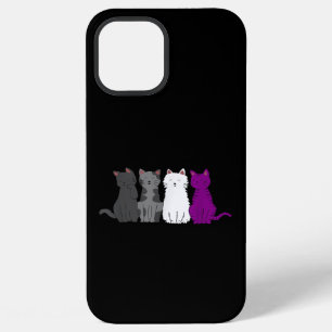 LGBT Pride Cat Animal Ace Flag Asexuality Demisexu iPhone 12 Pro Max Case