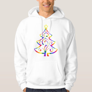 LGBT+ Pride Christmas Tree Hoodie