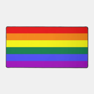 LGBT Pride Colours  Desk Mat