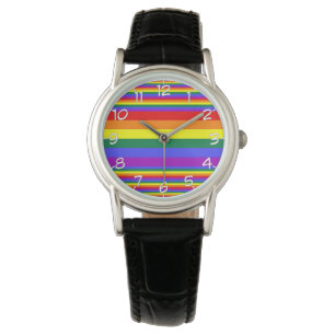 LGBT Pride Colours Numbered Watch