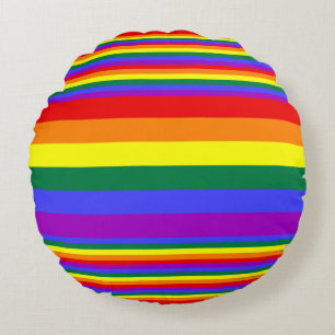 LGBT Pride Colours  Round Cushion