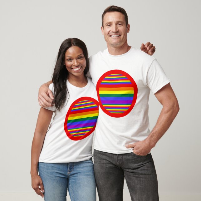 LGBT Pride Colours Women's T-Shirt (Unisex)