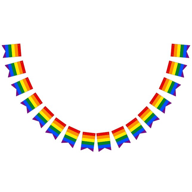 LGBT pride flag banner (All)