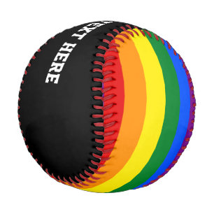 LGBT pride flag Baseball