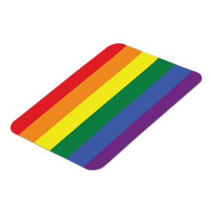 LGBT Pride Flexible Magnet (Horizontal)