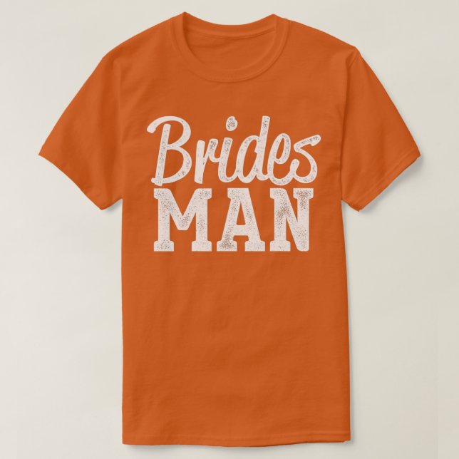 Lgbt Pride Gay Bachelor Party Bridesman Engagement T-Shirt (Design Front)