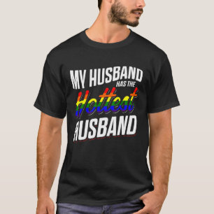 LGBT Pride Gay Bachelor Party Hottest Husband Enga T-Shirt