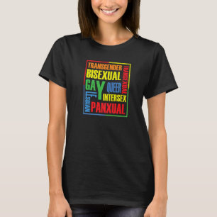 Lgbt Pride Gay Lesbian Lgbtq Gender Human Rights T-Shirt