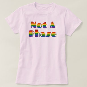 LGBT Pride Glitter Not A Phase T-Shirt