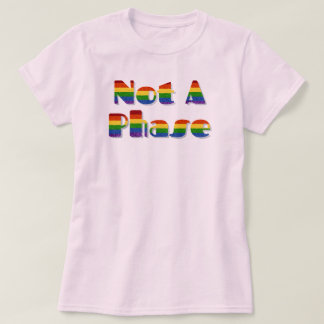 LGBT Pride Glitter Not A Phase T-Shirt