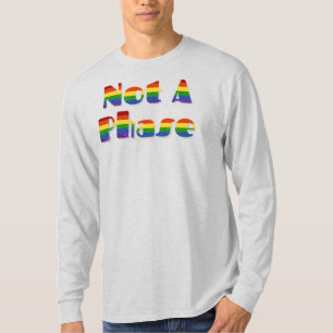 LGBT Pride Glitter Not A Phase T-Shirt