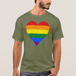 LGBT pride heart T-Shirt