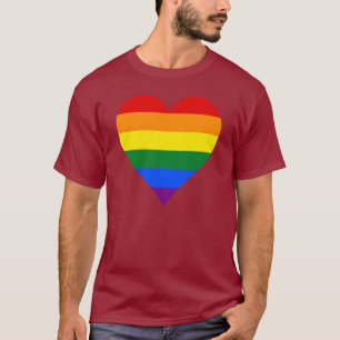 LGBT pride heart T-Shirt