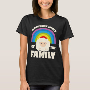 Lgbt Pride I Am The Rainbow Sheep Of My Family T-Shirt