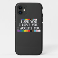 LGBT Pride I See Love Accept You Support