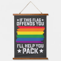 LGBT Pride If This Flag Offends You I'll Help You