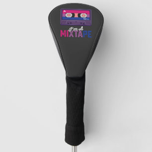 LGBT Pride Im A Mixtape Cassette Bi Golf Head Cover