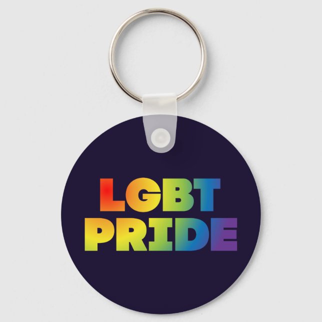LGBT PRIDE KEY RING (Front)