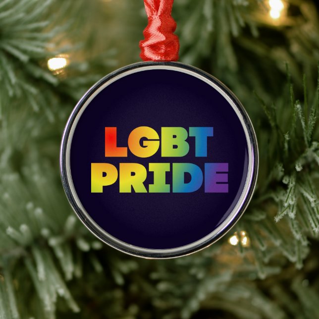 LGBT PRIDE METAL TREE DECORATION (Tree)
