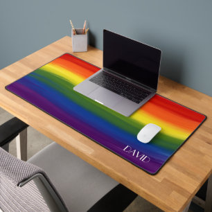 LGBT Pride Month Gay Lesbian Bisexual Transgender Desk Mat