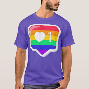 LGBT Pride Month Like LGBT Awareness Month Gift T- T-Shirt