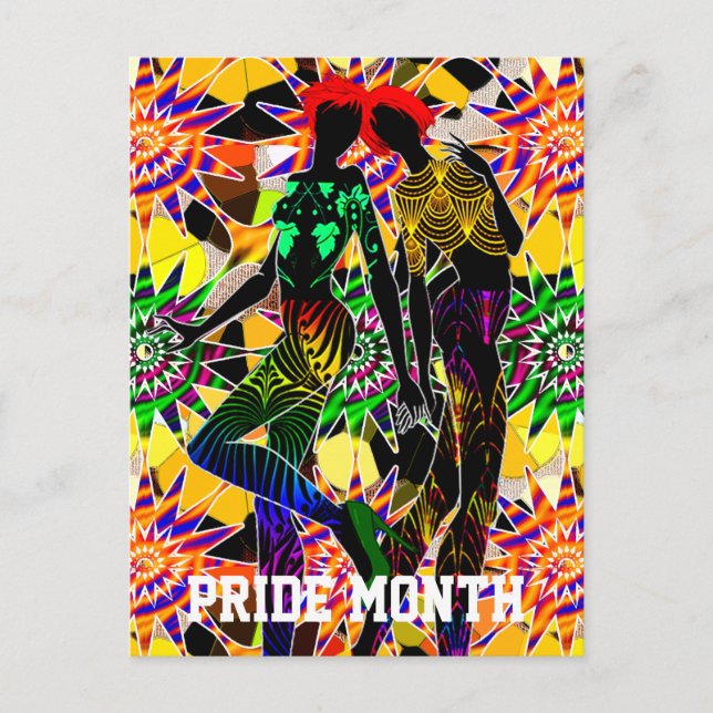 LGBT Pride Month Postcard (Front)