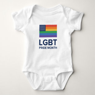 LGBT Pride Month United States Baby Bodysuit