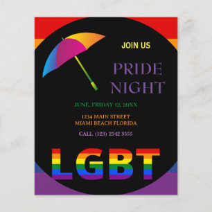 LGBT Pride Night Flyer 