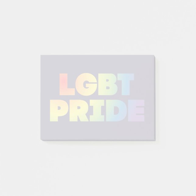 LGBT PRIDE POST-IT NOTES (Front)