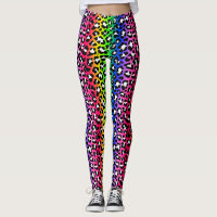 LGBT Pride Punk Rock Rainbow Leopard Print