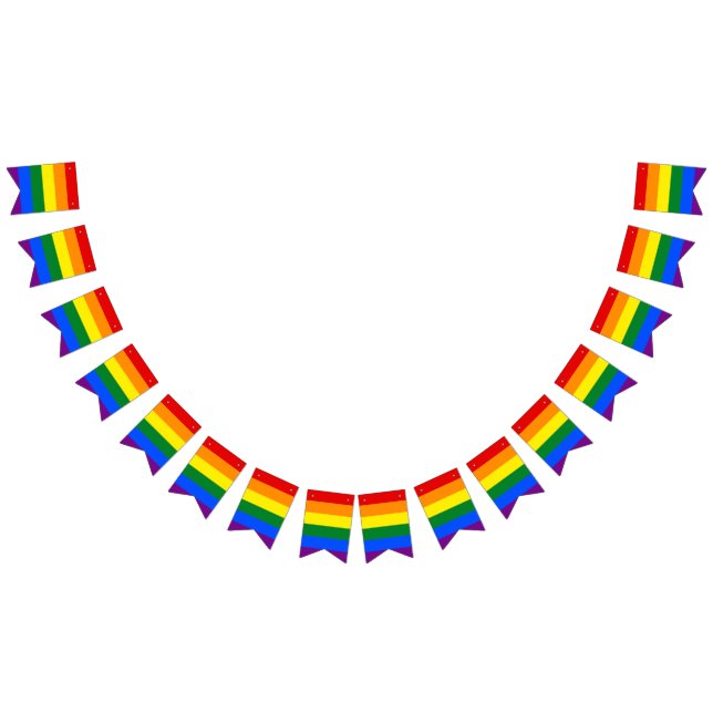 LGBT Pride Rainbow Bunting (All)
