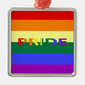 LGBT Pride Rainbow Flag Metal Tree Decoration