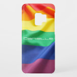 LGBT Pride Rainbow Flag Personalised Name Case-Mate Samsung Galaxy S9 Case<br><div class="desc">This modern design features the rainbow colours of the LGBT Pride flag with your name in the centre.
#lgbt #gay #lesbian #flag #LGBTflag #personalised #personalizedgifts #samsunggalaxys9case #cases #samsungcases #phonecases #mobile #gifts #gift</div>