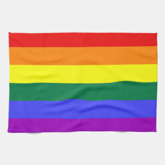 LGBT Pride Rainbow Flag Tea Towel