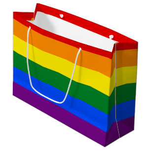 LGBT Pride Rainbow Large Gift Bag