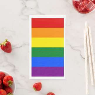 LGBT Pride Rainbow Napkin