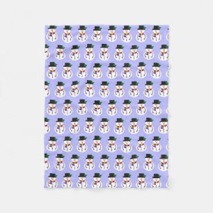 LGBT+ Pride Snowman Fleece Blanket