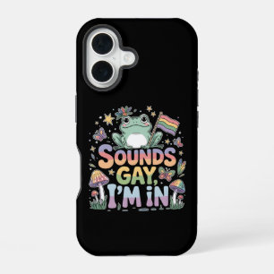 LGBT pride Sounds gay I'm in iPhone 16 Case